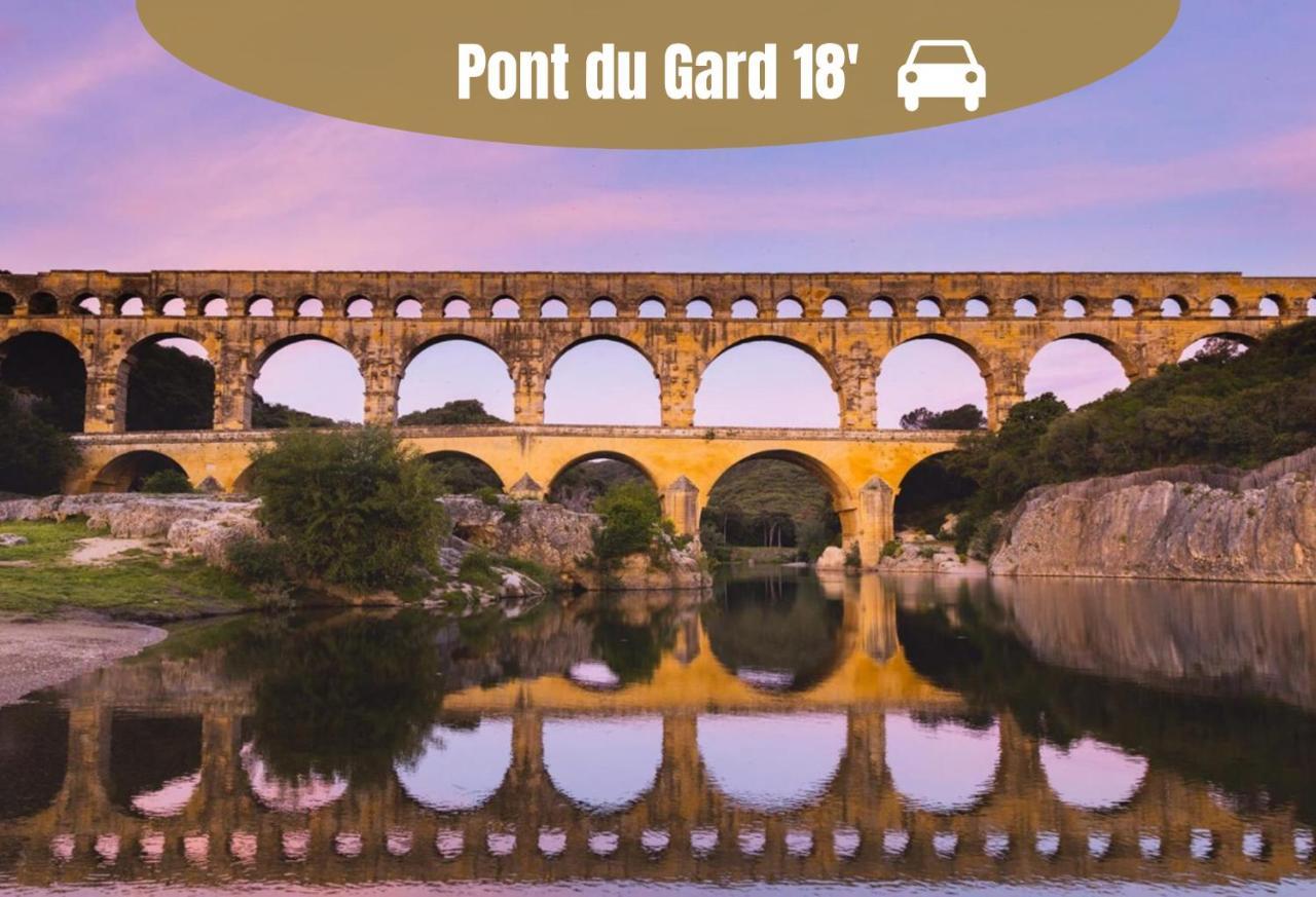 La Casita - Studio Confort Avec Parking Prive - Lit Douillet - Centre Uzes, Pont Du Gard エクステリア 写真