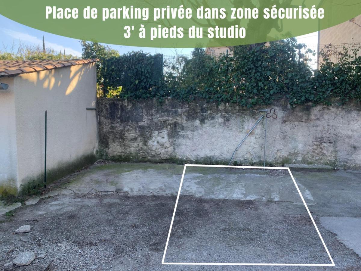 La Casita - Studio Confort Avec Parking Prive - Lit Douillet - Centre Uzes, Pont Du Gard エクステリア 写真